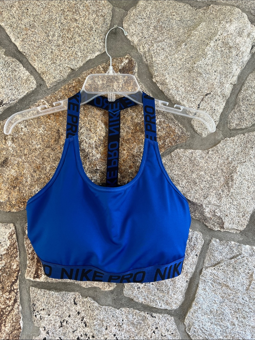 Nike Pro Sports Bra with Black Logo Band